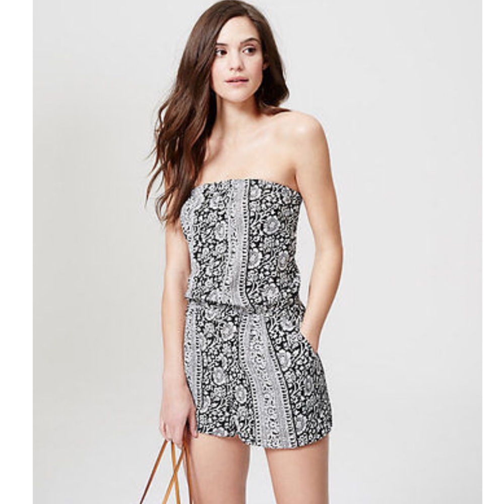Ann Taylor Loft Beach Romper Cover Up